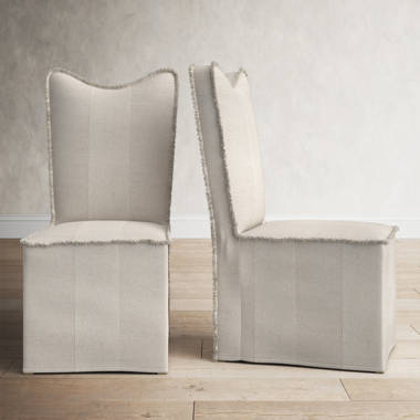 Skirted parsons best sale chair slipcovers